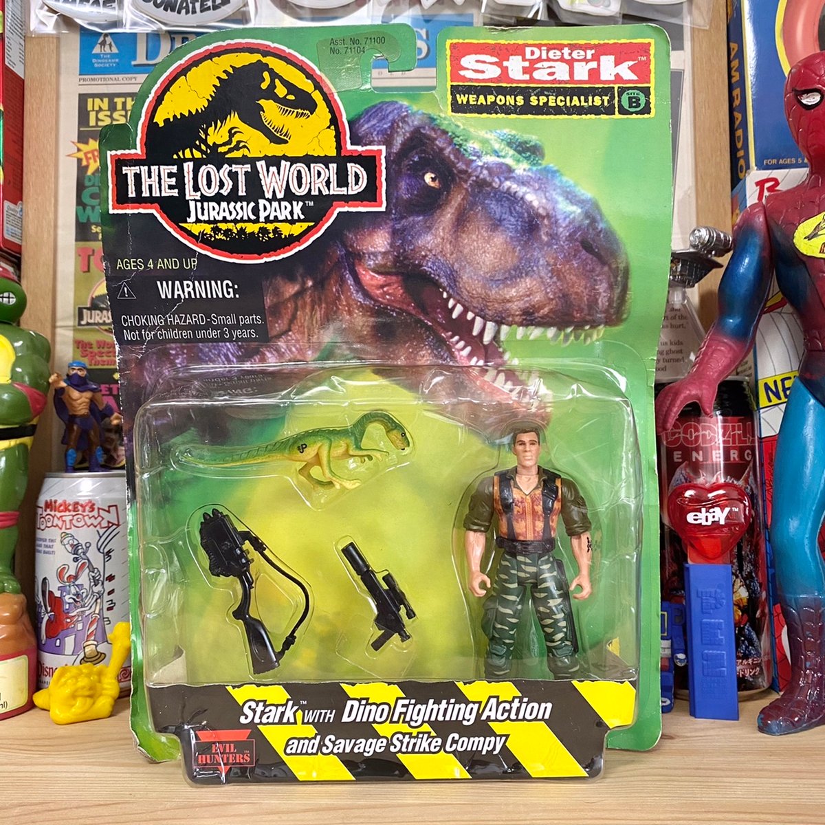 JP THE LOST WORLD Dieter Stark Figure/ジュラシックパーク
