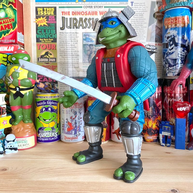 TURTLES Movie III Giant Samurai Leo Figure/タートル TURTLES Movie III Giant Samurai Leo Figure/タートル