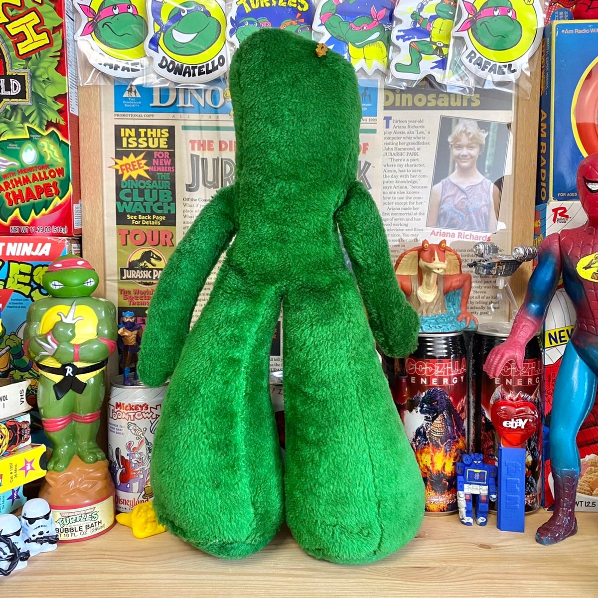 GUMBY フィギュア FATBUCKLE A.B.C ガムケース | ROBOTROBOT