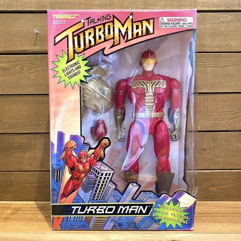 TURBOMAN Talking Turboman Figure/ターボマン トーキング・ター 