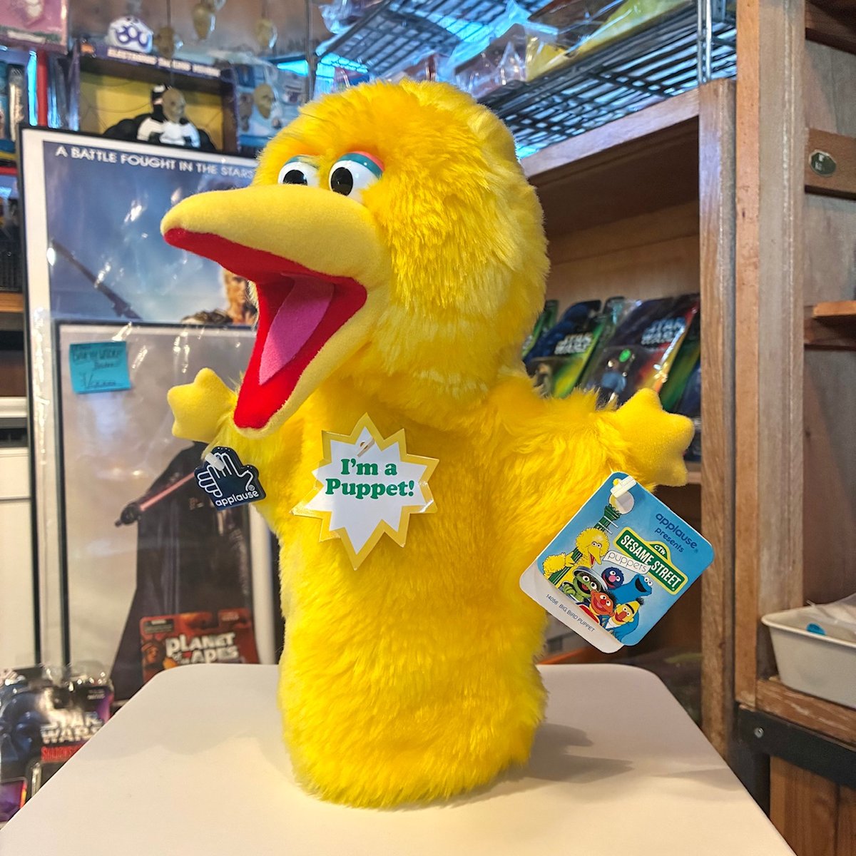 SESAME STREET Big Bird Hand Puppet/セサミストリート ビッグ