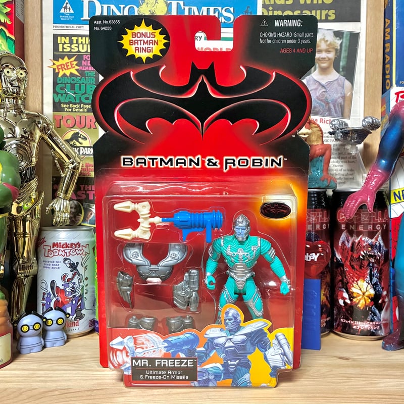 フレディ・フリーマン バットとフィギュアセット BATMAN Ultimate Armor Mr.Freeze Figure/バットマン ア