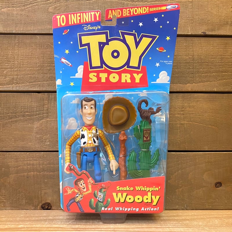 TOY STORY Snake Whippin' Woody Figure/トイ・ストーリー