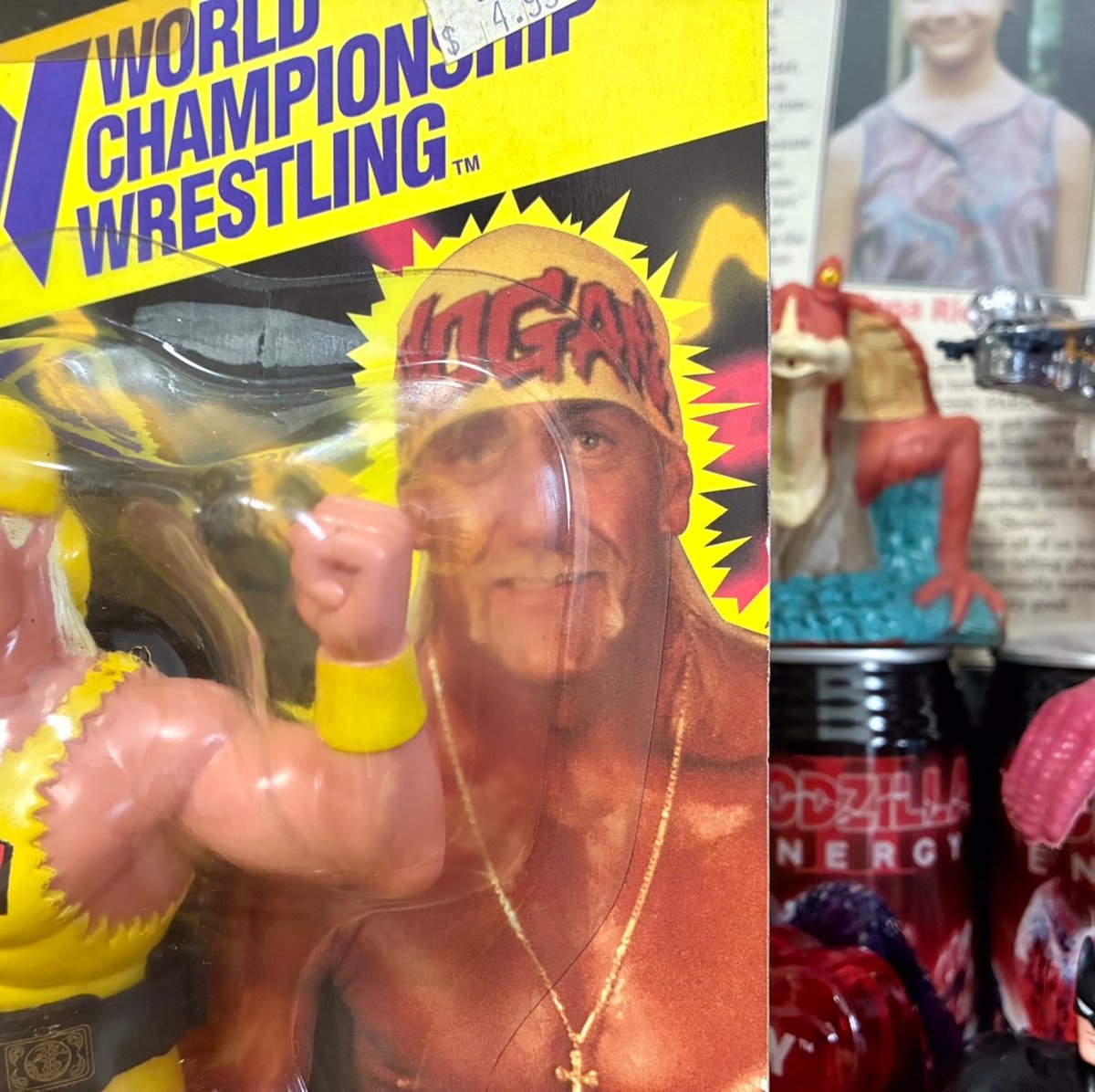 WCW ハルクホーガン バルーンフライングフィギュア　プロレス HOGAN WCW Hulk Hogan Figure/WCW ハルク・ホーガン フィギュア/250804