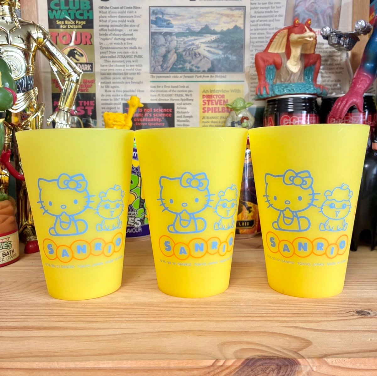 サンリオ キャラクター ジオラマカップ コップ ハローキティ コロコロクリリン サンリオ キティちゃん&コロコロクリリン ピッチャーとカップ