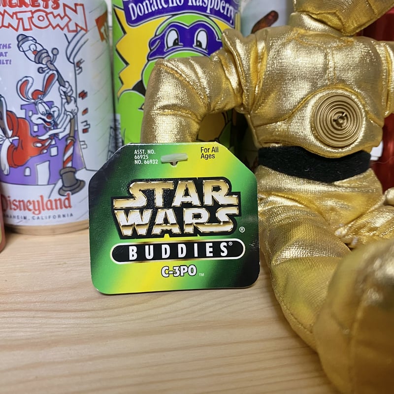 STAR WARS C-3PO Plush Doll/スターウォーズ C-3PO ぬいぐるみ/