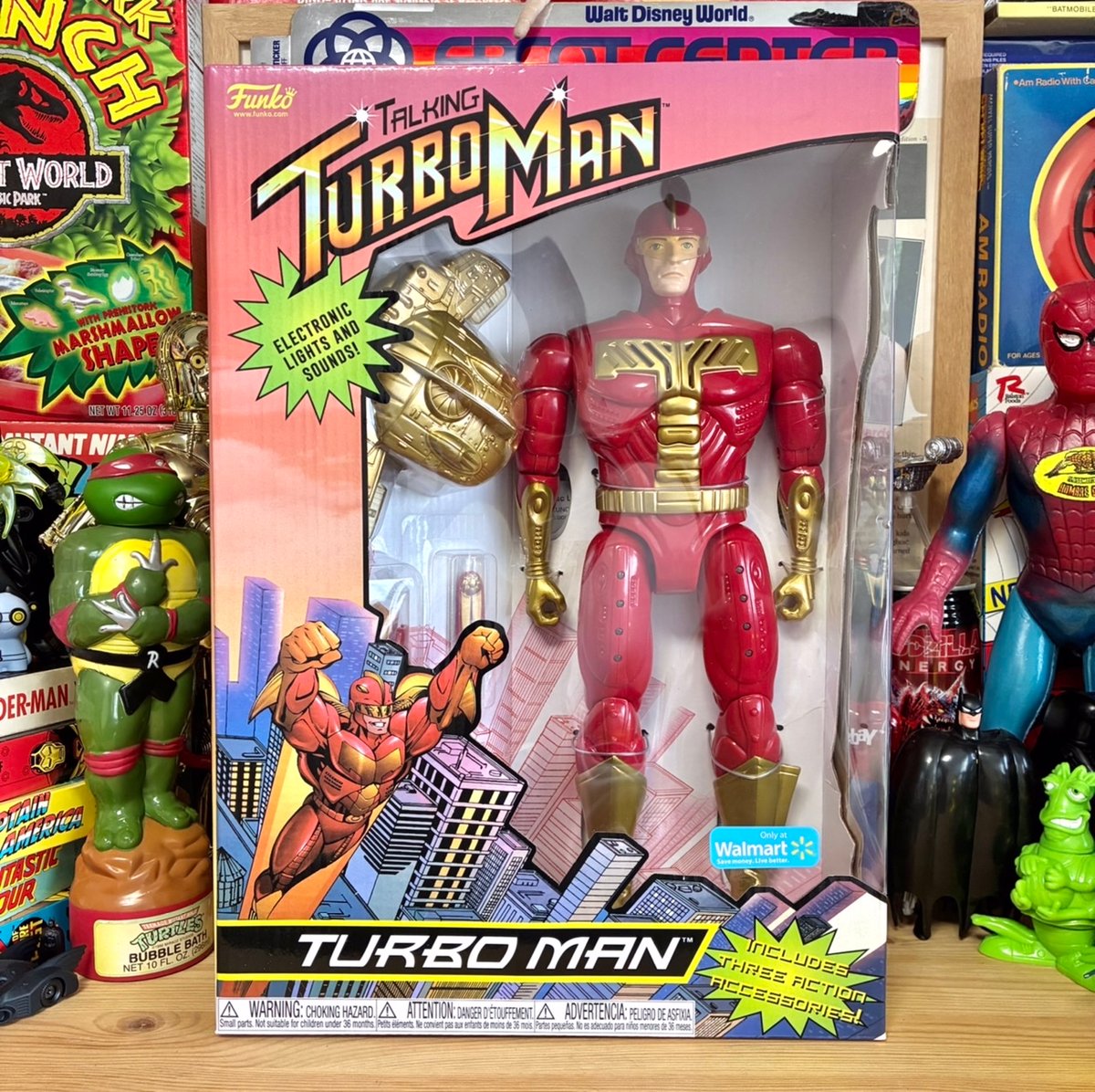 TURBOMAN Talking Turboman Figure/ターボマン トーキング・ター