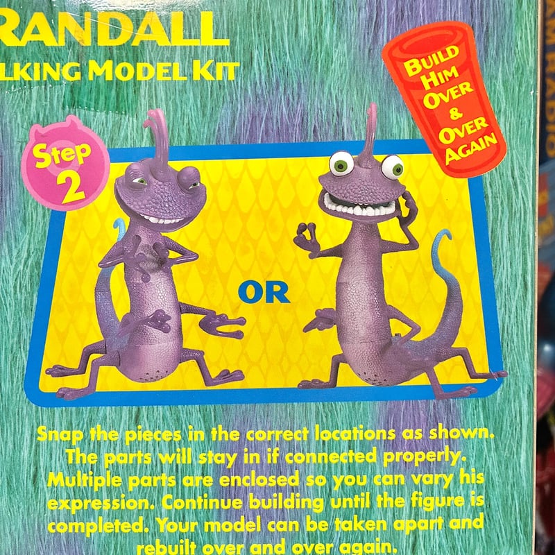 MONSTERS,INC. Talking Model Kit Randall Figure/