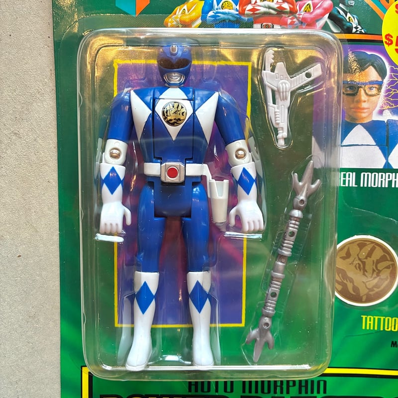POWER RANGERS Auto Morphin Billy Figure/パワーレンジャ