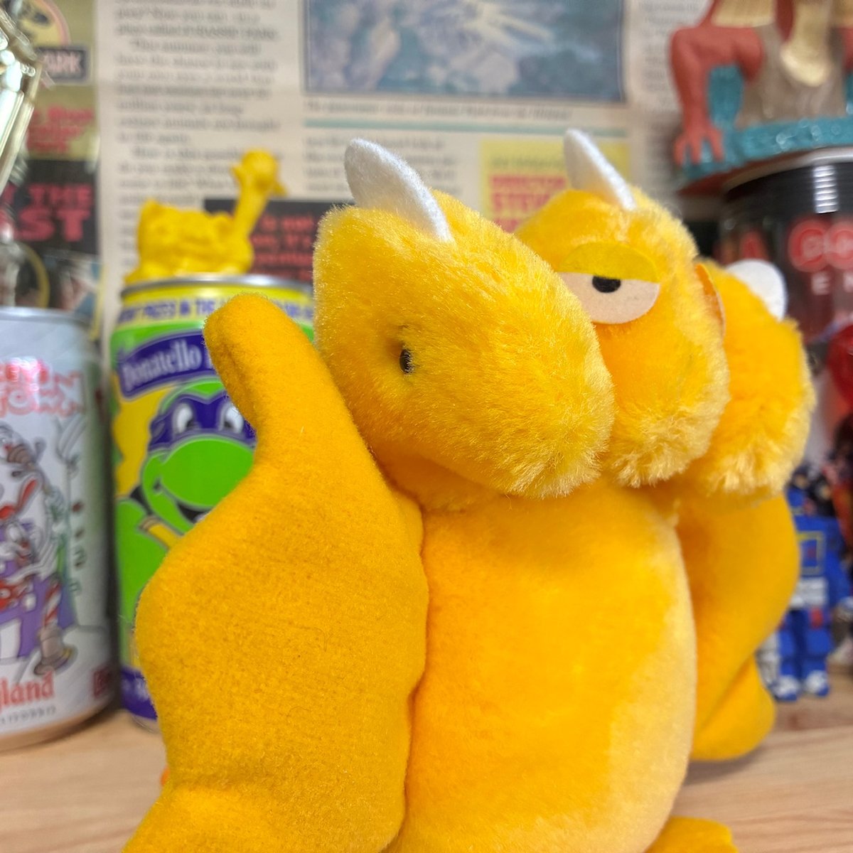 【希少】LITTLE KID キングギドラ　ぬいぐるみ　当時物　昭和レトロ 希少】LITTLE KID キングギドラ ぬいぐるみ 当時物 昭和レトロ