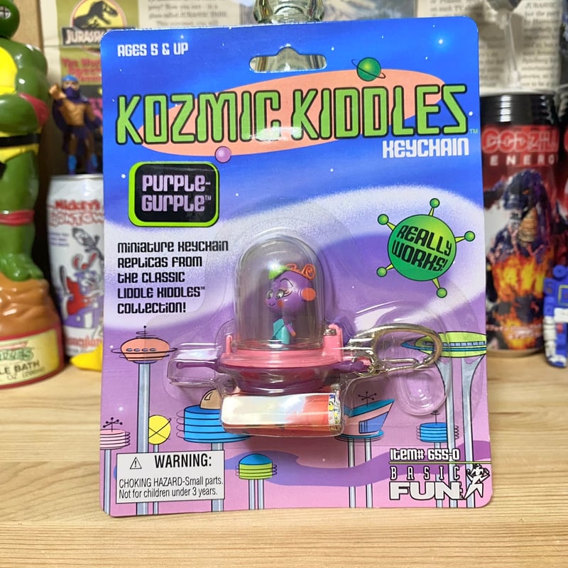 KOZMIC KIDDLES Purple Gurple Key Chain/コズミックキッド KOZMIC KIDDLES Purple Gurple Key Chain/コズミックキッド