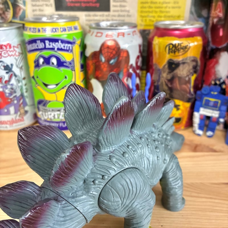 Dinosaur Stegosaurus Figure/恐竜 ステゴサウルス ソフビ/2506