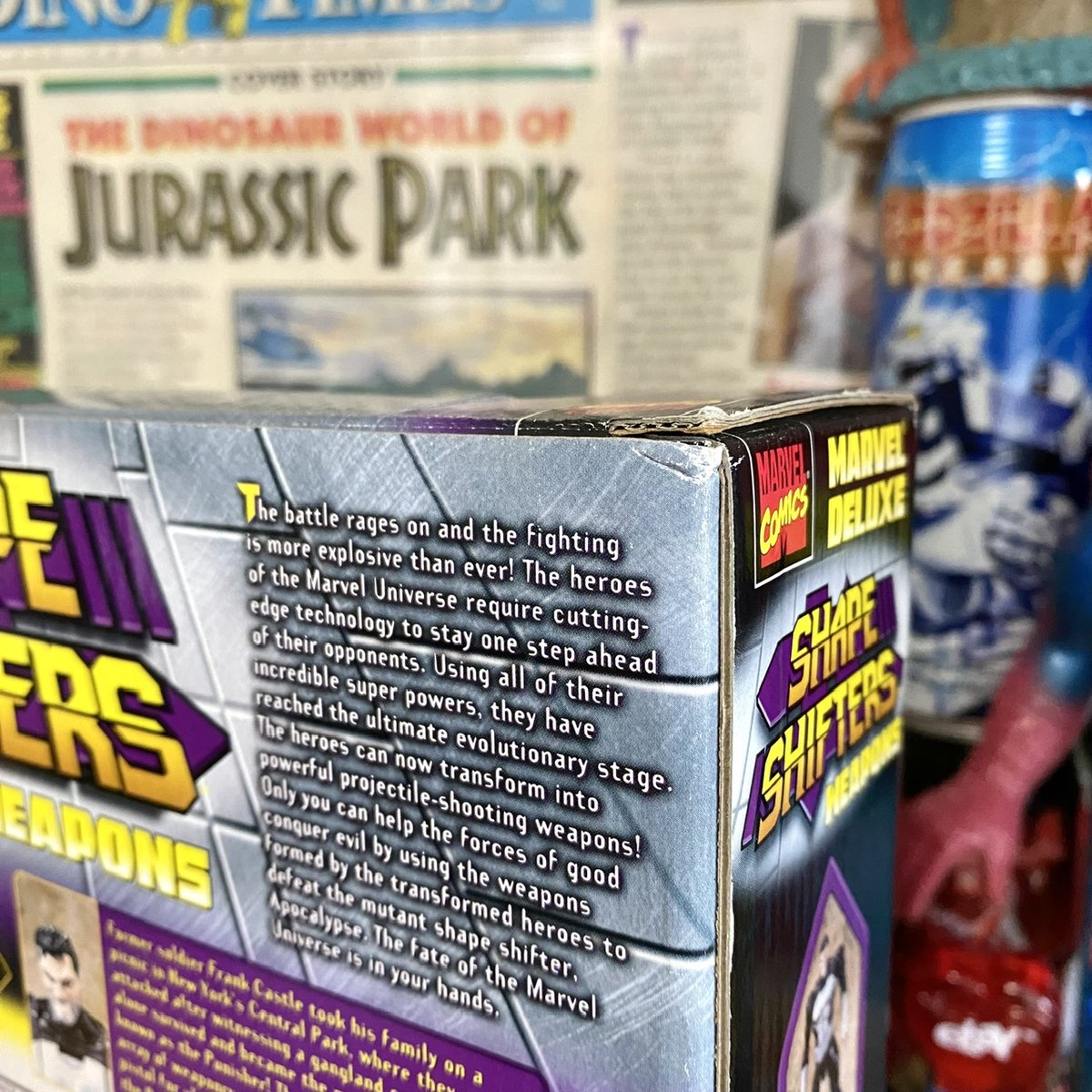 マーベル　パニッシャー　シェイプシフターズ パワーピストル　アメトイ　レトロ MARVEL Shape Shifters Punisher Figure/マーベル シェイプ