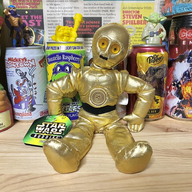 STAR WARS C-3PO Plush Doll/スターウォーズ C-3PO ぬいぐるみ/