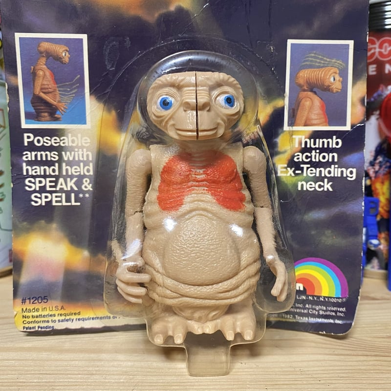 E.T. E.t. Action Figure/E.T. アクションフィギュア/250217-