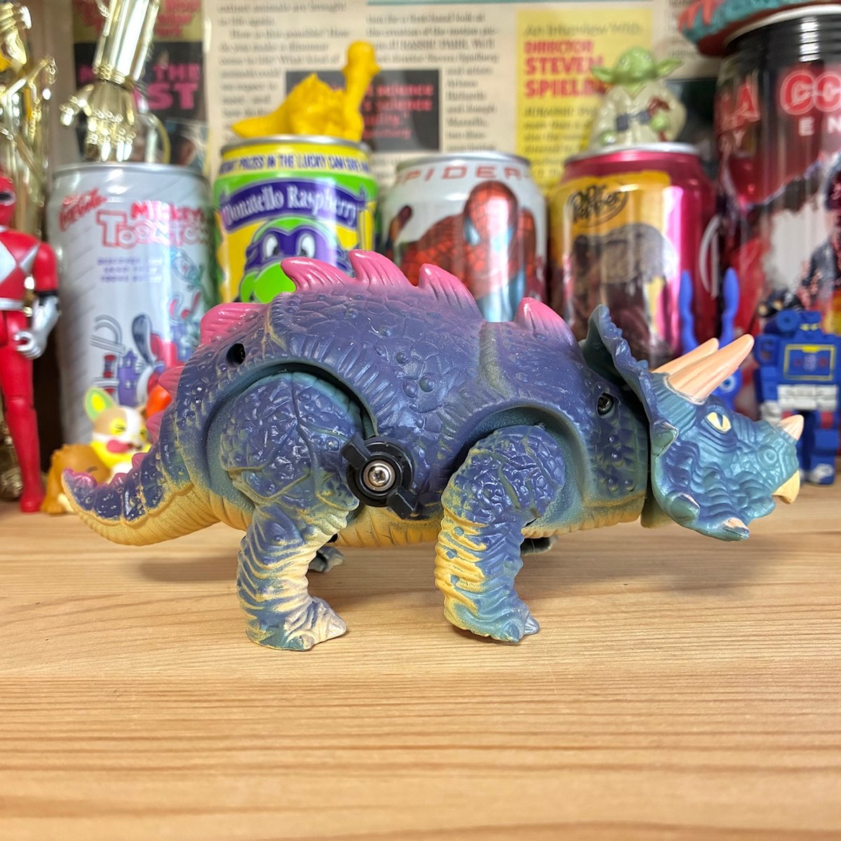 トリケラトプス！ トリケラトプス ソフビキット