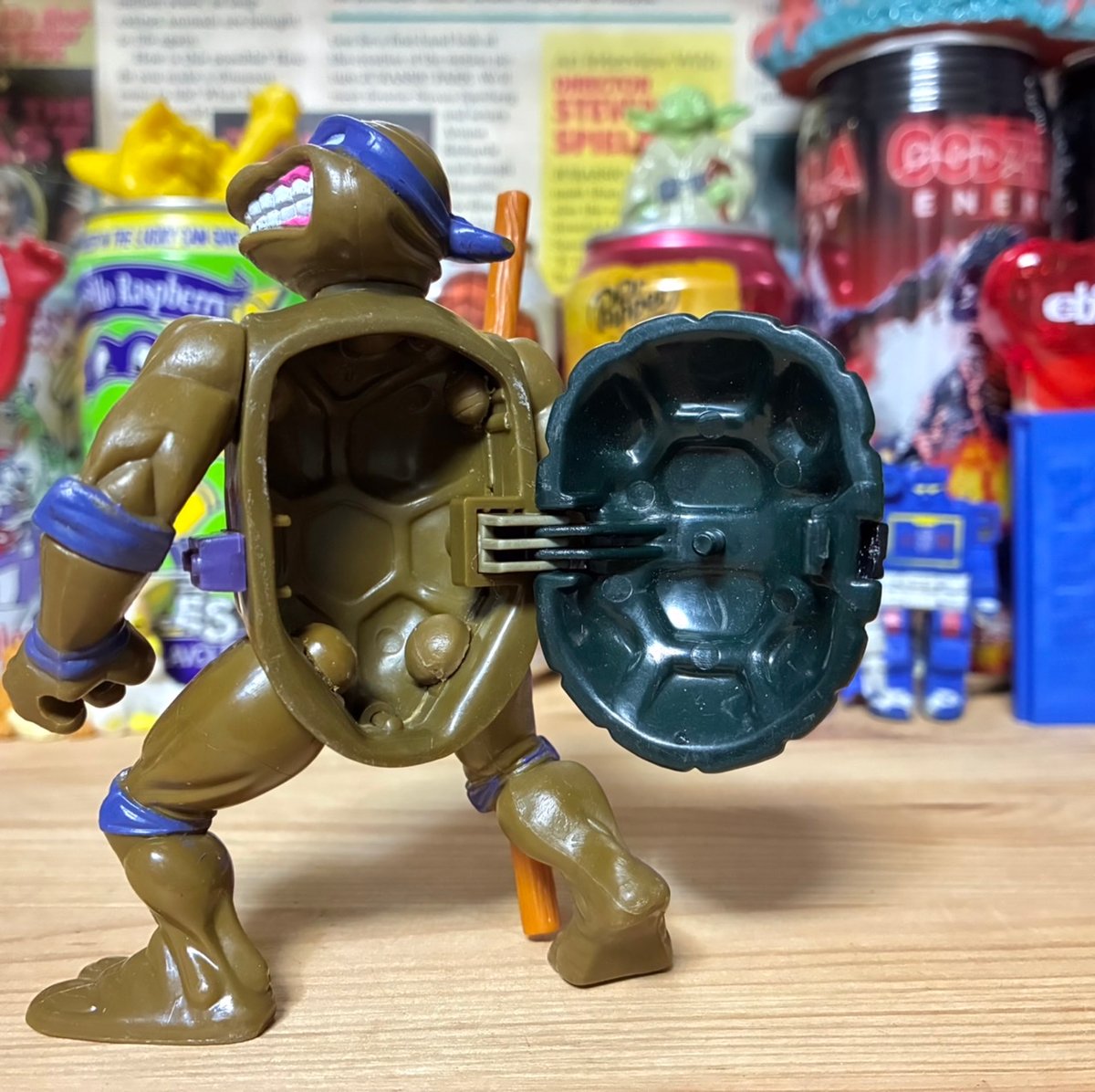 TURTLES “Rare” BlackBelt StorageShell Donatello