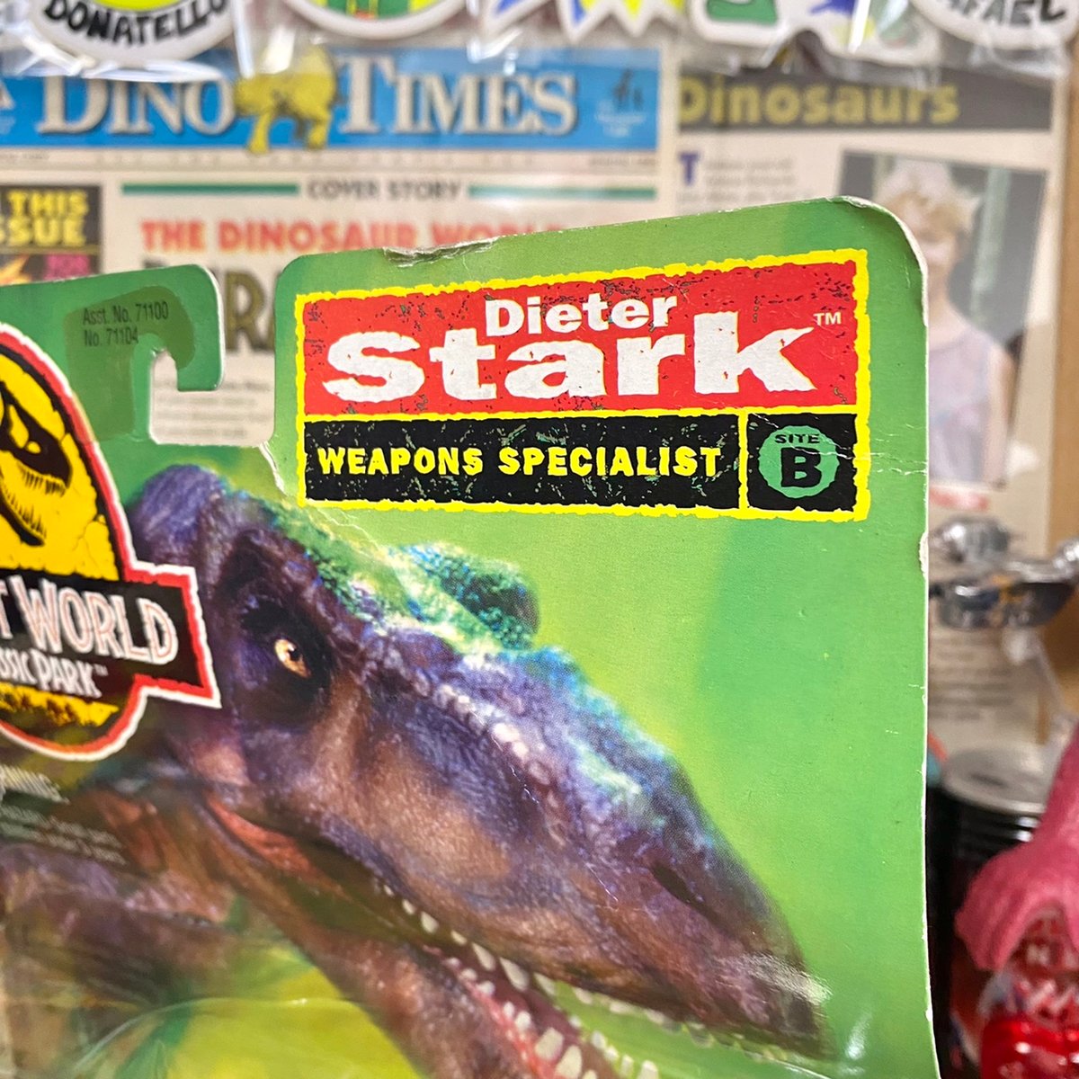 JP THE LOST WORLD Dieter Stark Figure/ジュラシックパーク