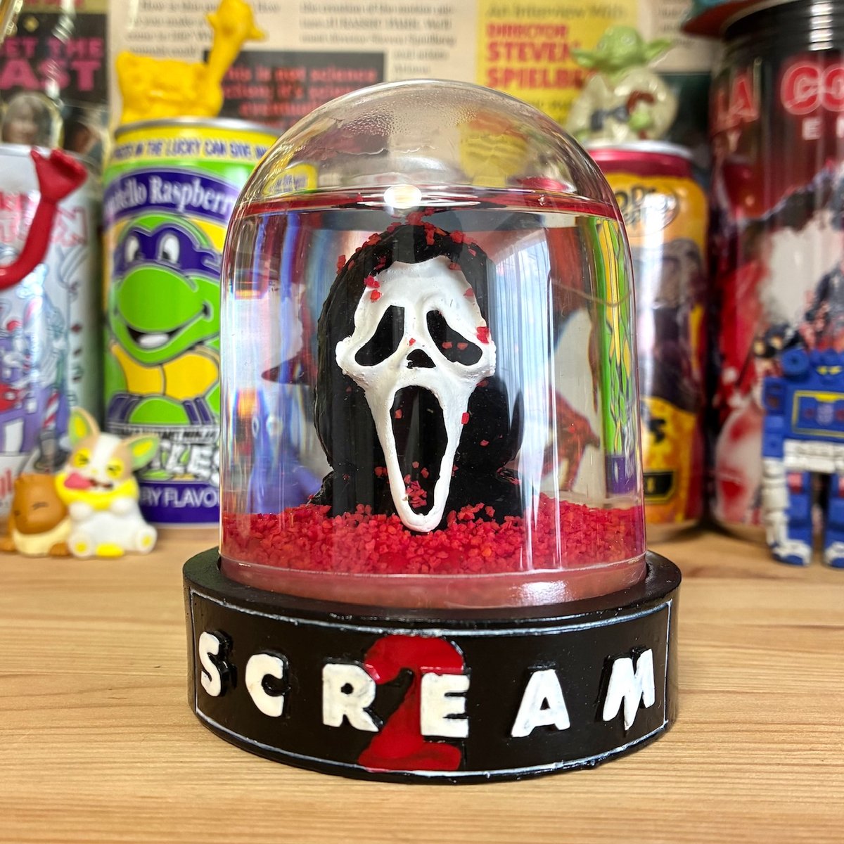 スクリーム ゴーストフェイス ディスプレイ 置物 タグ付き #8869 映画 コレクション Scream 札幌市 屯田店 SCREAM Ghost Face Waterball/スクリーム ゴーストフェイス スノード