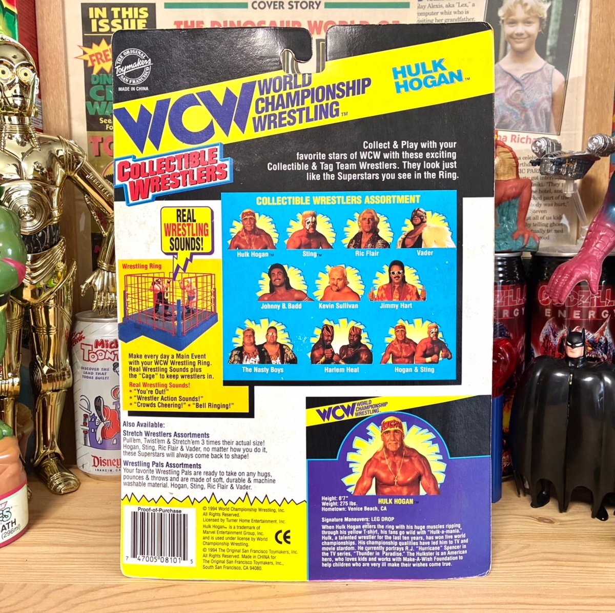 WCW Hulk Hogan Figure/WCW ハルク・ホーガン フィギュア/250804