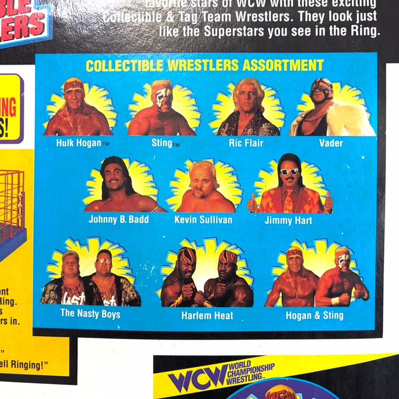 ハルク・ホーガン他WCWフォトカードセット WCW Hulk Hogan Figure/WCW ハルク・ホーガン フィギュア/250804