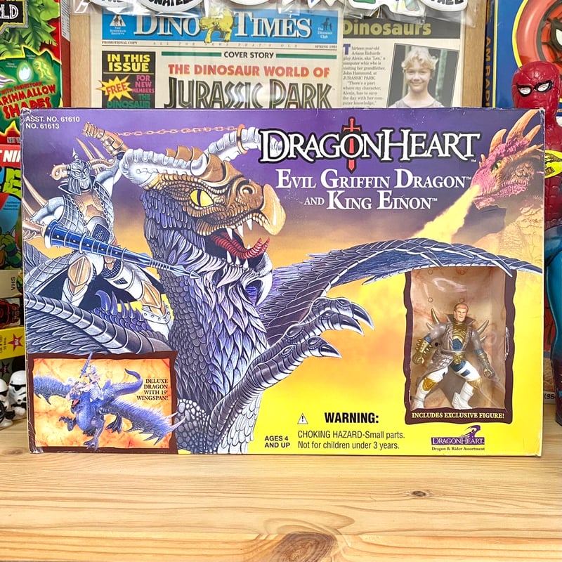 DRAGON HEART Evil Griffin Dragon & King Einon F