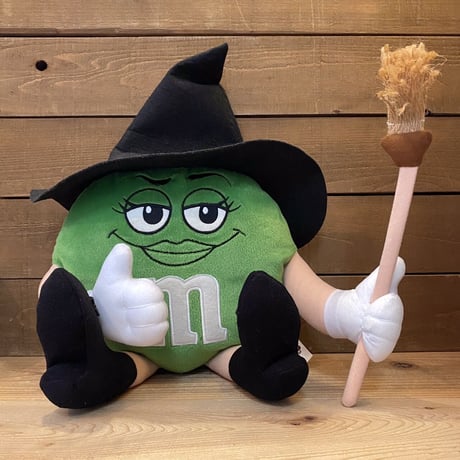 m＆m’s　Green Witch Plush Doll/m＆m’s　グリーン･ウィッチ　ぬいぐるみ/230921−7