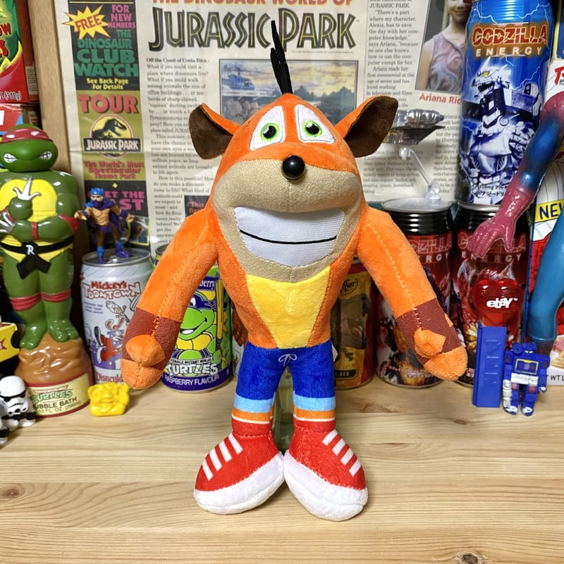 Kurasshubandikū クラッシュバンディクー クリスマス ぬいぐるみ