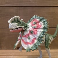 JURASSIC PARK　Dino Screams Dilophosaurus Figure/ジュラシックパーク　ダイノスクリームズ　ディロフォサウルス　フィギュア/230829−1