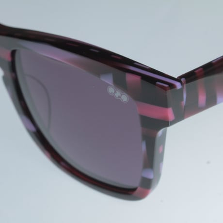 kush 80's pattern series /pink/d.purple