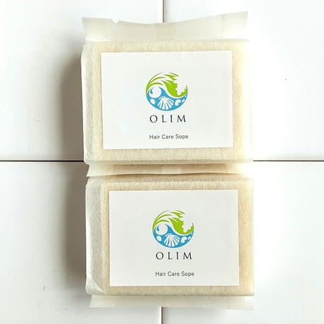 ６％OFF【リニューアル新発売】OLIM ヘアケアソープ　105g　２個