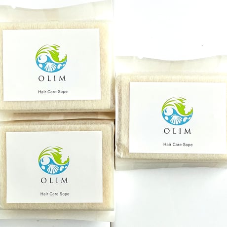 7％OFF【リニューアル新発売】OLIM ヘアケアソープ　105g　3個