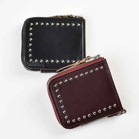 STUDS L-ZIP MINI WALLET | THE WONDER LUST