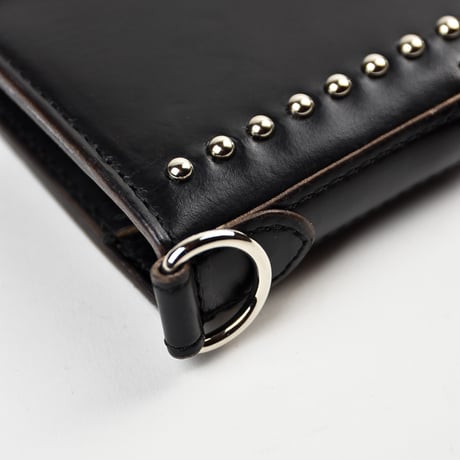 STUDS L-ZIP MINI WALLET