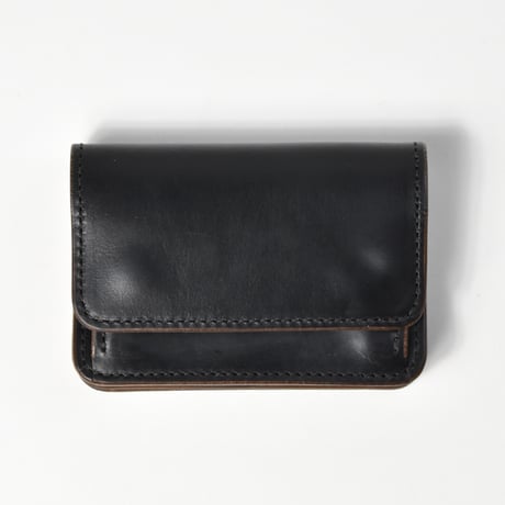 COIN & CARD CASE -chrome excel-