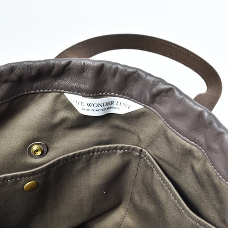 BALLOON BAG  -goat smooth-