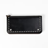 SHELL & STUDS LONG WALLET