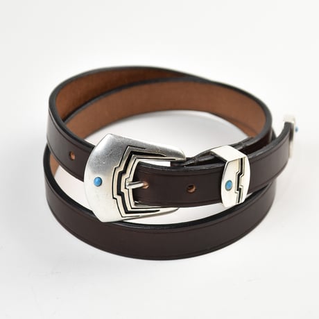 25mm MARFA LEATHER BELT -U.K-