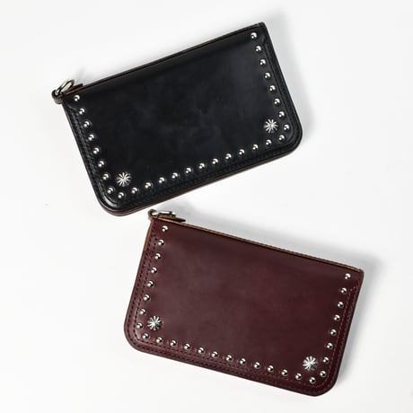 SHELL & STUDS MID WALLET