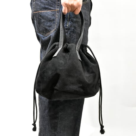 BALLOON BAG -goat suede-
