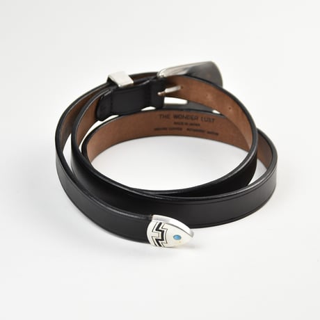 25mm MARFA LONG LEATHER BELT -U.K-
