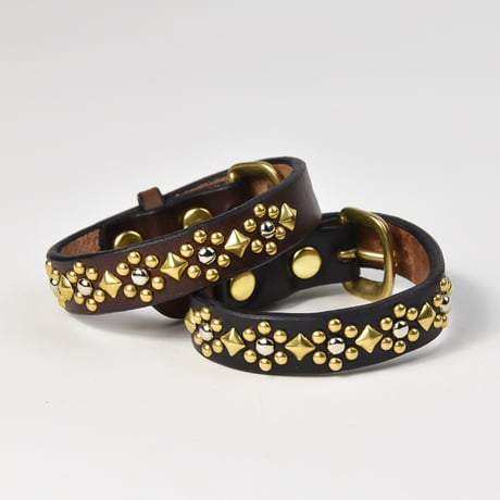 15mm STUDS BRACELET -flower-