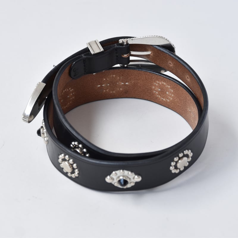 25-40mm WESTERN BELT -stone studs- | the wonder