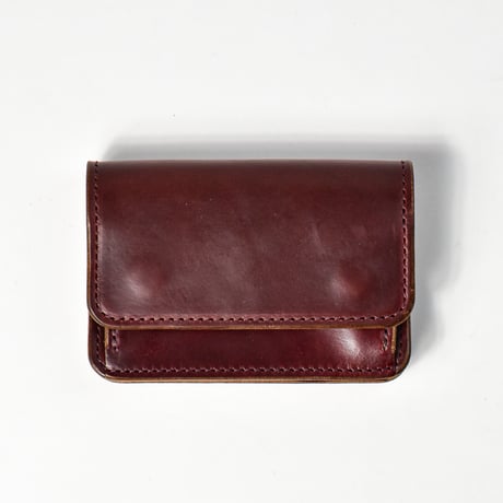 COIN & CARD CASE -chrome excel-