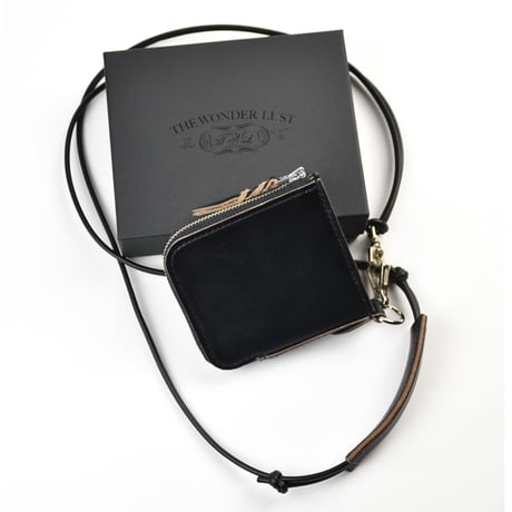 L-ZIP MINI WALLET -with strap-