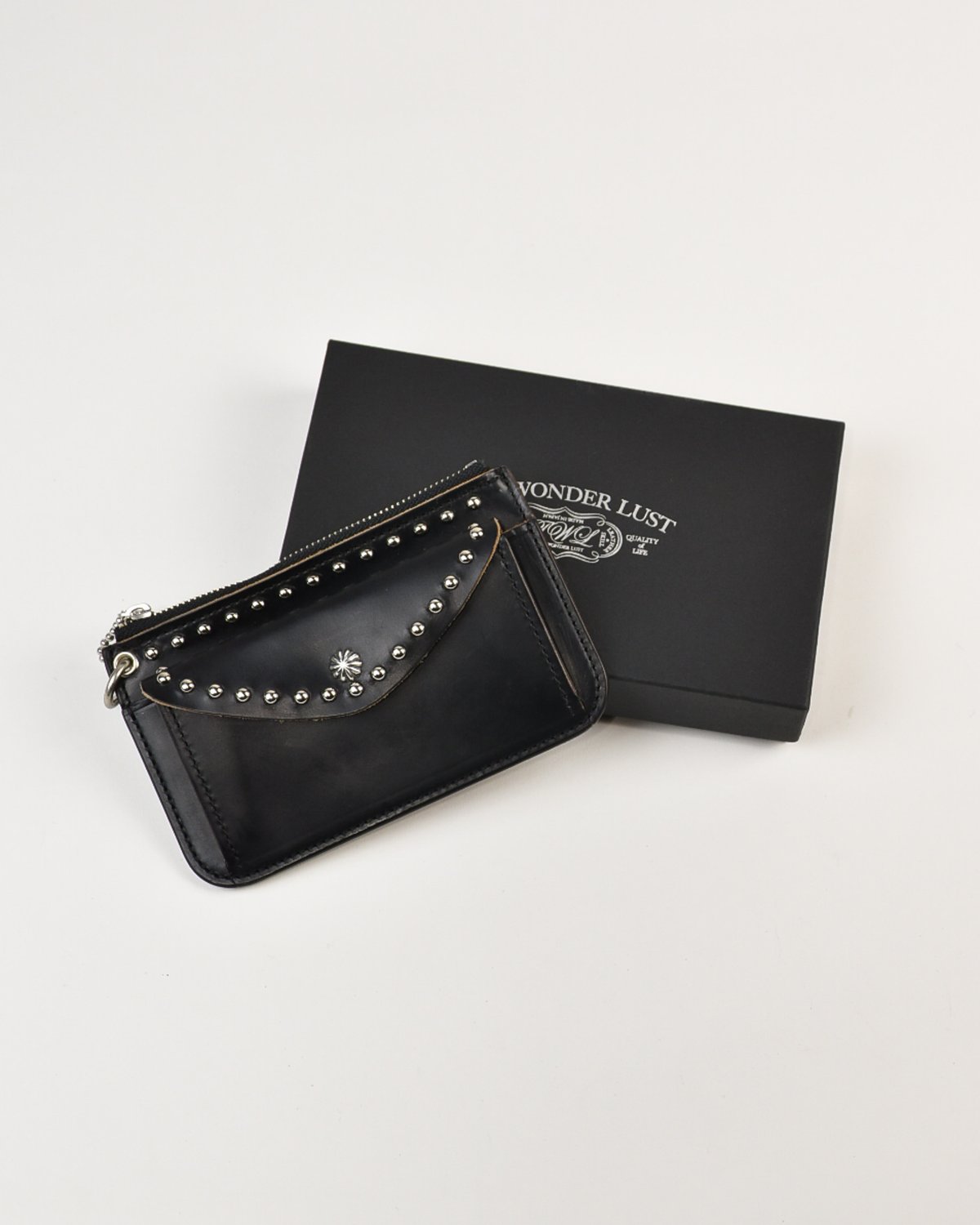 財布・ケース・小物入れ THE WONDER LUST SHELL & STUDS UTILITY PO SHELL & STUDS UTILITY POUCH | the wonder lust
