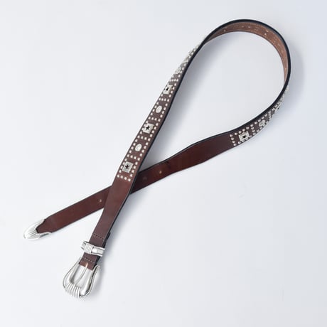 25-40mm WESTERN BELT -U.K star studs-