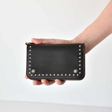 SHELL & STUDS MID WALLET