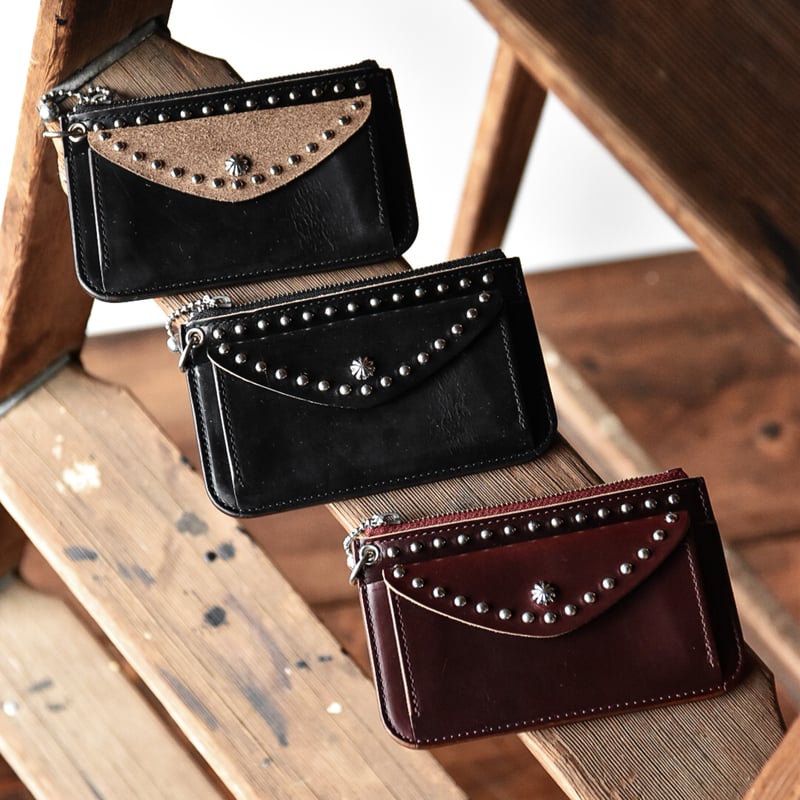 財布・ケース・小物入れ THE WONDER LUST SHELL & STUDS UTILITY PO SHELL & STUDS UTILITY POUCH | THE WONDER LUST