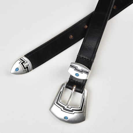25mm MARFA LEATHER BELT -U.K-